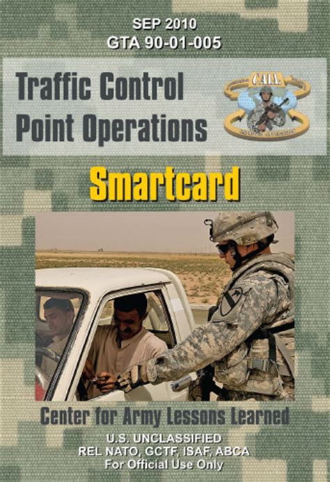 traffic control point smart card|army traffic control points.